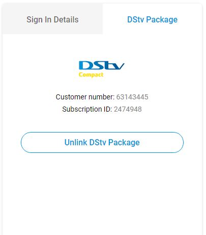 dstv remove package device unlink been removed successfully point account